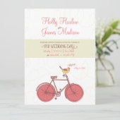 甘い乗車-結婚式招待状 招待状 (スタンド正面)