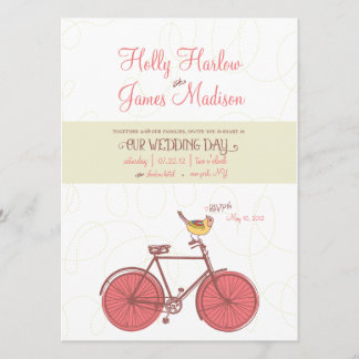 甘い乗車-結婚式招待状 招待状