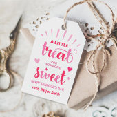 甘い人のためのリトルトリートメント – Valentine's Day ギフトタグ