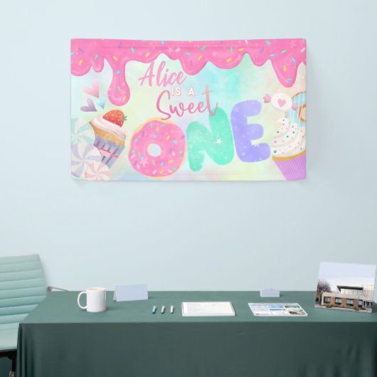 甘い人 横断幕 (トレードショー)