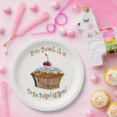 甘い休日のおごりデザート ペーパープレート (パーティー)