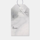 甘い冬のフクロムクリスマスギフトタグ ギフトタグ (裏面)