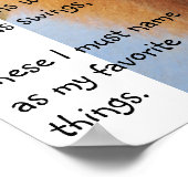 甘い動物のお気に入り ポスター (角)