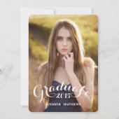 甘い原稿|の卒業のパーティの招待状 招待状 (正面)