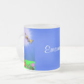 甘い友人の指名のマグ フロストグラスマグカップ (正面左)