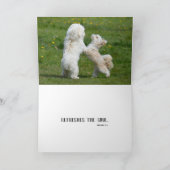 甘い友情カード サンキューカード (内部)