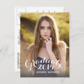 甘い台本 | 卒業パーティー招待状 インビテーションポストカード (正面/裏面)