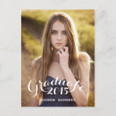 甘い台本 | 卒業パーティー招待状 インビテーションポストカード (正面)