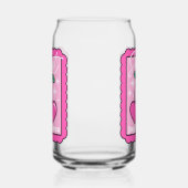 甘い喜び心の形のさくらんぼスタンプ ガラス缶 (右)