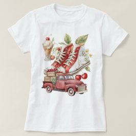 甘い夏のチェリー Tシャツ
