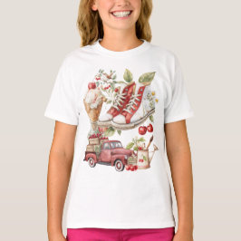 甘い夏のチェリー Tシャツ