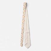 甘い夏のピーチパターン ネクタイ (裏面)