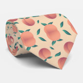 甘い夏のピーチパターン ネクタイ (ロール)