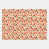 甘い夏のラディバグ混合ラッピング紙セット ラッピングペーパーシート (正面)