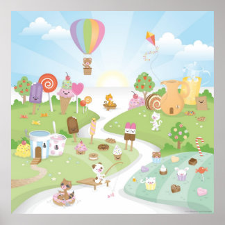 甘い夏の楽園！ ポスター