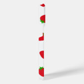 甘い夏の雰囲気：イチゴ iPhoneケース (右側面)