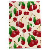 甘い夏期さくらんぼ ミディアムペーパーバッグ (裏面)