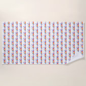 甘い夏 ビーチタオル (正面)