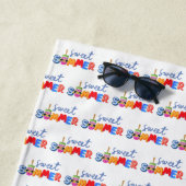 甘い夏 ビーチタオル (インサイチュ)