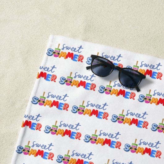 甘い夏 ビーチタオル (インサイチュ)