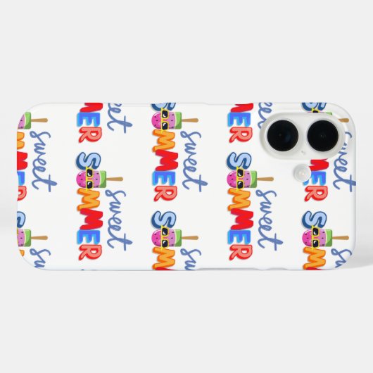 甘い夏 Case-Mate iPhoneケース (裏面 (横))