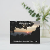 甘い夕日 ポストカード (スタンド正面)