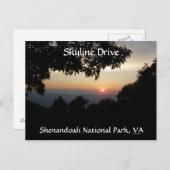 甘い夕日 ポストカード (正面/裏面)