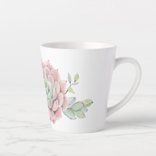 甘い多肉質マグギフト カフェラテマグ (右)