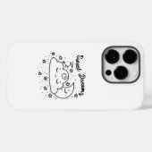 甘い夢が月と星の雲を眠る Case-Mate iPhoneケース (裏面 (横))