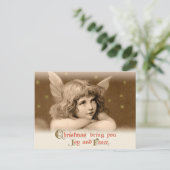 甘い夢のような子供の天使CC0782クリスマス シーズンポストカード (スタンド正面)