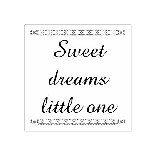 甘い夢の小さなゴムのスタンプ ラバースタンプ (インプリント)