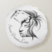 甘い夢の愛 ラウンドクッション (裏面)