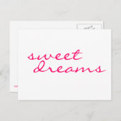 甘い夢の葉書 ポストカード (正面/裏面)