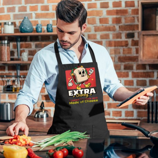 甘い夢はチーズでできていおもしろいる エプロン