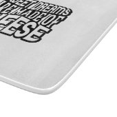 甘い夢はチーズでできている カッティングボード (角)