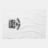 甘い夢はチーズブリータオルでできている キッチンタオル (横)