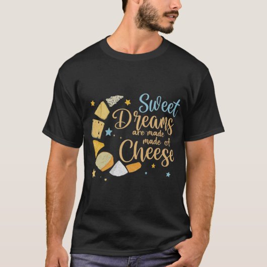 甘い夢はチーズ Tシャツ (正面)