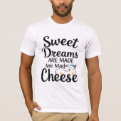 甘い夢はチーズ Tシャツ (正面)
