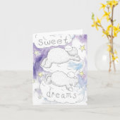 甘い夢 カード (黄色い花)