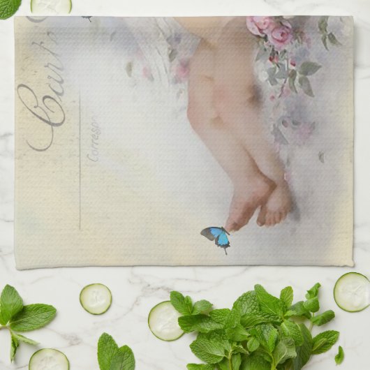 甘い夢 キッチンタオル (折り畳み)