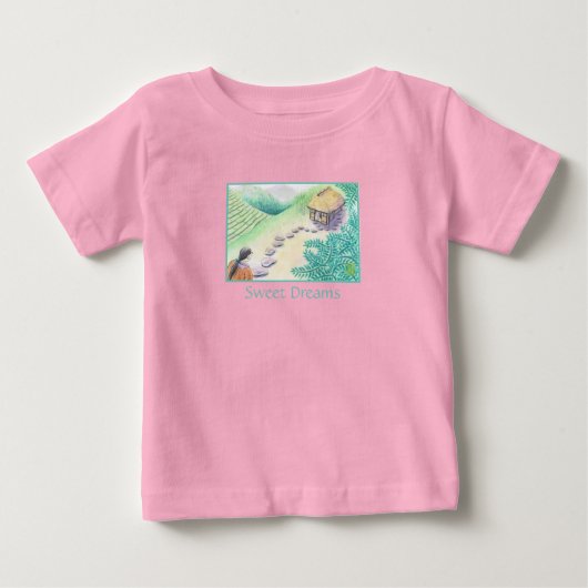 甘い夢 ベビーTシャツ (正面)