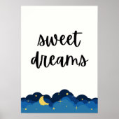 甘い夢 ポスター (正面)