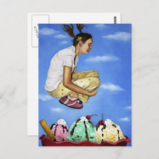 甘い夢 ポストカード (正面/裏面)