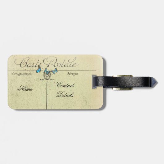 甘い夢 ラゲッジタグ (裏面横)