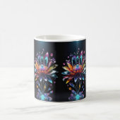 甘い夢：平和な夜のリトリート コーヒーマグカップ (中央)