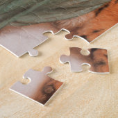 甘い夢（虎の皮に美しいローマの女性） ジグソーパズル (側面)