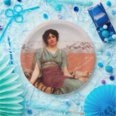 甘い夢（虎の皮に美しいローマの女性） ペーパープレート (パーティー)