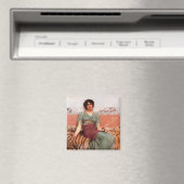 甘い夢（虎の皮に美しいローマの女性） マグネット (インサイチュ (食洗機))