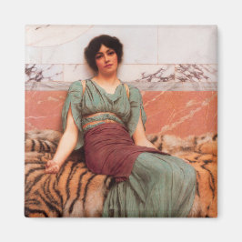 甘い夢（虎の皮に美しいローマの女性） マグネット