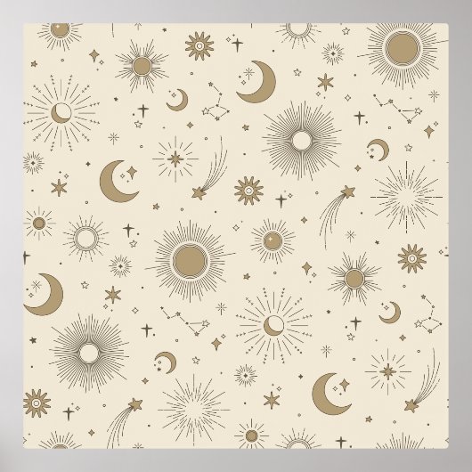 甘い天の 箔ポスター (正面)